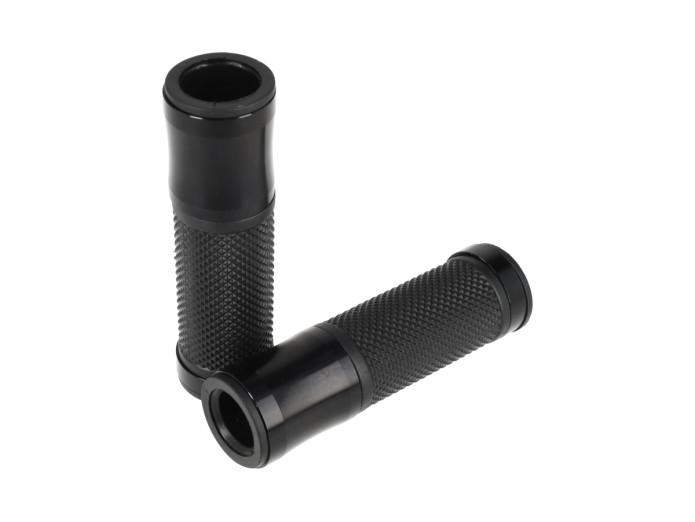Handle grips CNC black 24mm / 22mm Handle grips CNC black 24mm / 22mm